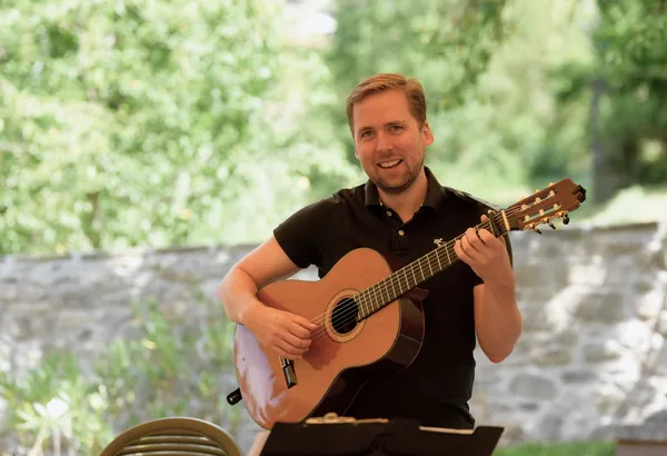 David Horn - beim Gitarrenworkshop in der Toskana