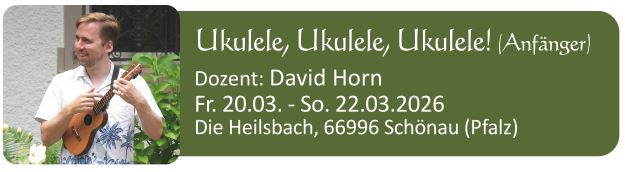 Ukulelen Workshops Banner